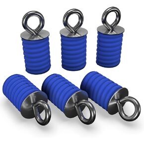 GripPRO ATV Anchors to fit Polaris Ranger & General Lock & Ride - ATV Tie Down Anchors Set of 6 - OEM Quality Fit ATV Lock and Ride Accessories - Patented Design - Will NOT FIT RZR