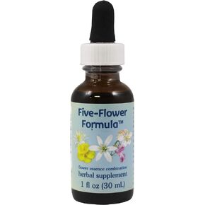 Flower Essence Services, Five-Flower Formula Dropper - 1 oz