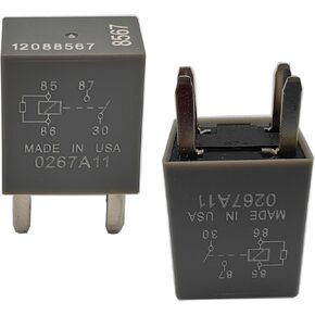 مرحل سيارة متعدد الأغراض 12088567 لـ GM Buick Chevy Ac قابض الضاغط 15328866 مرحل 4 دبابيس 12 VDC 20A in Kuwait