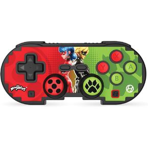 Hyperkin Limited Edition Pixel Art Bluetooth Controller Official Miraculous Edition - Officially Licensed - For Nintendo Switch®, PC, Mac®, Android®, iOS® (Bug & Cat)