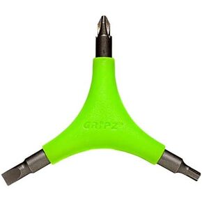 SONIC Gripz Inline Skate Tool, 6 Tools, 4 mm Hex, Rotate Wheels, Remove Bearings, 2 Screwdrivers to Adjust Hockey Helmets, Designed in USA