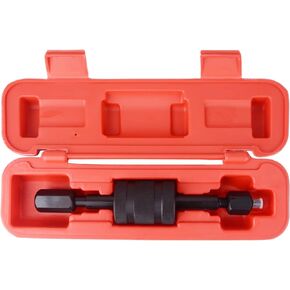DAYUAN Diesel Injector Puller Tool with Slide Hammer, Fuel Injector Remover with M8 M12 M14 Thread Adapters