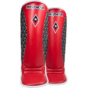 واقيات الساق الجلدية خفيفة الوزن من Revgear Superlite | للفنون القتالية وMMA