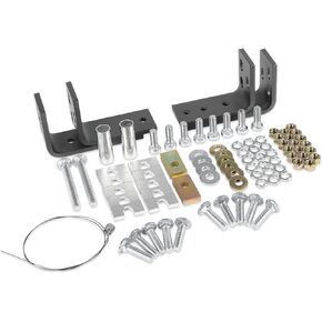 Universal Installation Kit w/Hardware and Brackets for Reese 5th Wheel Trailer Hitches Installation Kit #30035, 58058 (10 - Bolt Design)