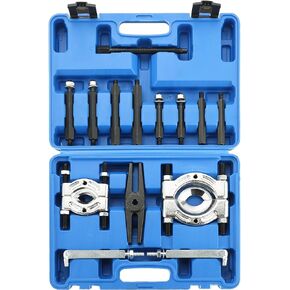 DASBET 14PCS Bearing Separator Puller Set 2" and 3" Splitters Remove Bearings Kit, Heavy Duty 5 Ton Capacity Bearing Separator Wheel Hub Axle Puller Set