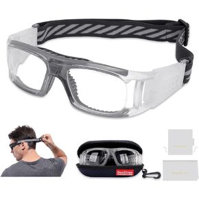 Sports Goggles Glasses Protective Safety Basketball Football Sport Glasses Men Shock Collision Adjustable Glasses