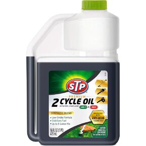 STP Premium 2-Cycle Oil with Fuel Stabilizer, 16 Fl Oz
