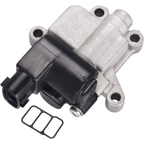 PUENGSI Iac صمام التحكم في الهواء الخامل 16022-RAA-A01 لهوندا عنصر أكورد صمام Iac المحدد 2003 2004 2005 2006 2.4L l4 3.0L V6 صمام التحكم الخامل Honda Accord Pcv صمام مع حشية in Kuwait