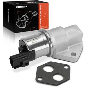 A-Premium Fuel Injection Idle Air Control Valve Compatible with Ford Escape 2001-2004, Focus 2000-2004 & Mazda Tribute 2001-2004 & Mercury Cougar 2001-2002, 2.0L 2.5L, Replace# YF0920660A, YF0920660B