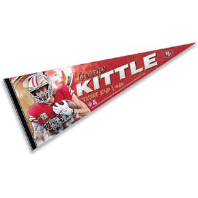 San Francisco 49ers Kittle Pennant Banner Flag