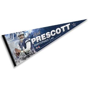 Dallas Cowboys Prescott Pennant Banner Flag