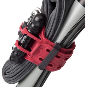 Bike Frame Carrier Strap MTB with Tire Plugger Kit, Stwap by Delta Cycle, Mountain Bike Strap with Integrated Storage Loops for CO2 Inflator, Tubes, Bike Tool Kit and More