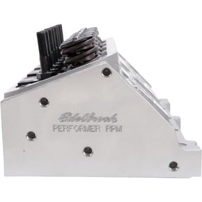 Edelbrock 61775 Performer RPM Cylinder Head Chamber Size 58cc Complete Single 2.02 in. Int./1.6 in