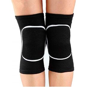 JUMISEE Kids Knee Pad, Anti-Slip Padded Sponge Knee Brace Breathable Flexible Elastic Knee Support for Football Volleyball Dance Skating Basketball Sports in Kuwait