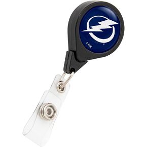 Tampa Bay Lightning NHL Team Retractable Badge Holder Ticket Clip Reel ID