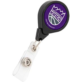 Sacramento Kings NBA Team Retractable Badge Holder Ticket Clip Reel ID