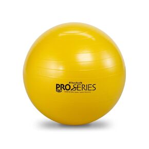 THERABAND Exercise Ball, Professional Series Stability Ball with 65 cm Diameter for Athletes 5'7" to 6'1" Tall, Slow Deflate Fitness Ball for Improved Posture, Balance, Yoga, Pilates, Core, Green