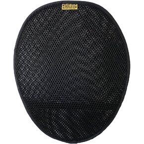 Motorcycle Circulator Pad for long ride cool air ventilation and comfort with non-skid bottom and elastic strap attachment | SKWOOSH