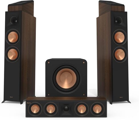 نظام Klipsch 5.1 الجوز - موديل RP-6000F II، RP-404C II، RP-500SA II، RP-1200SW in Saudi Arabia