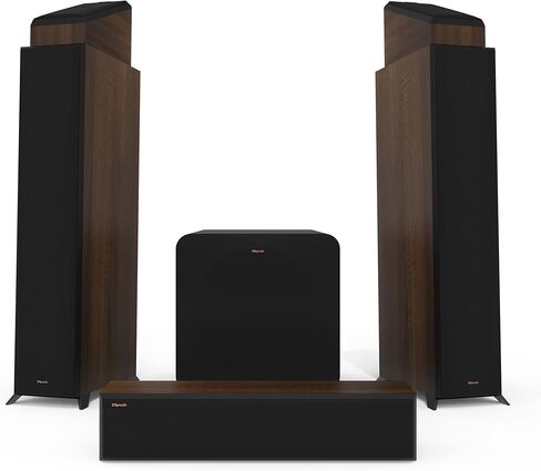 نظام Klipsch 5.1 الجوز - موديل RP-6000F II، RP-404C II، RP-500SA II، RP-1200SW in Saudi Arabia