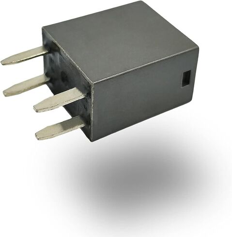 مرحلات ضاغط تكييف الهواء 12V 10A 4P (مرحل متعدد الأغراض) 12088567 - متوافق مع Buick، Cadillac، Chevrolet، GMC، Hummer More High Power 4 Terminal GM Relay - HiSport 1 Pack in Kuwait