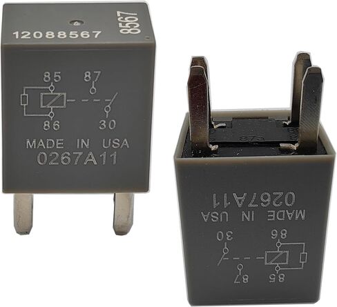 مرحل سيارة متعدد الأغراض 12088567 لـ GM Buick Chevy Ac قابض الضاغط 15328866 مرحل 4 دبابيس 12 VDC 20A in Kuwait