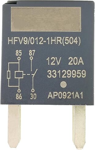 مرحلات ضاغط تكييف الهواء 12V 10A 4P (مرحل متعدد الأغراض) 12088567 - مرحل GM عالي الطاقة 4 طرفي - عبوة واحدة in Saudi Arabia