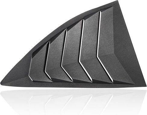Side Window Louvers Windshield Sun Shade Cover Lambo Style Matte Black Compatible with Chevrolet Chevy Camaro 2010 2011 2012 2013 2014 2015 Left Right 2PCS in Saudi Arabia