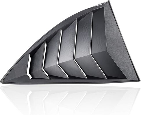 Side Window Louvers Windshield Sun Shade Cover Lambo Style Matte Black Compatible with Chevrolet Chevy Camaro 2010 2011 2012 2013 2014 2015 Left Right 2PCS in Saudi Arabia