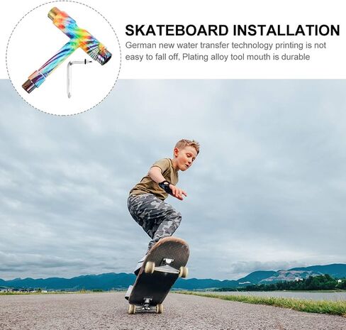 BESPORTBLE Skate Tools USA Flag Pattern Portable Skateboard T Tool Kit Accessory with L Type Cross Screwdriver for Roller Skates Skateboard Longboard in Saudi Arabia