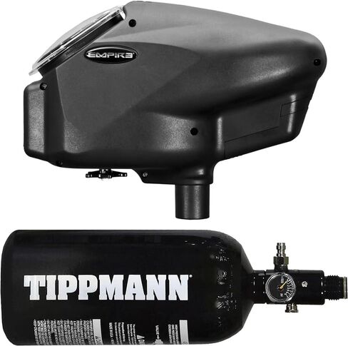PaintballBodyBags Empire Halo Too Electronic Loader Hopper with Tippmann 48ci HPA Tank in Saudi Arabia