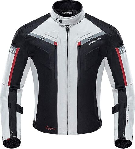 Motorcycle Jacket Motorbike Biker Waterproof Jackets Windproof Full Body Protective Gear Armoured Summer Winter for Men in Kuwait