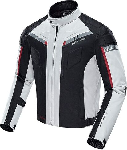 Motorcycle Jacket Motorbike Biker Waterproof Jackets Windproof Full Body Protective Gear Armoured Summer Winter for Men in Kuwait