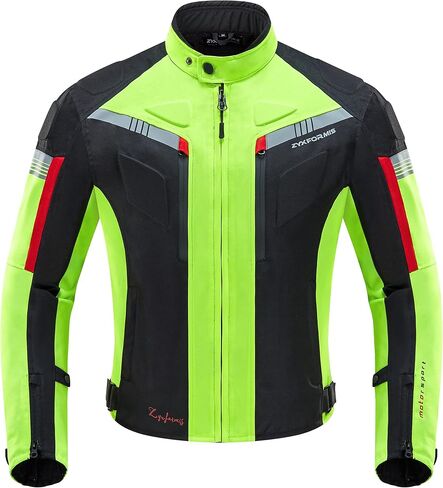 Motorcycle Jacket Motorbike Biker Waterproof Jackets Windproof Full Body Protective Gear Armoured Summer Winter for Men in Kuwait