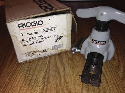 RIDGID 83037 موديل 458R أداة حرق الأنابيب الدقيقة، 1/8 بوصة إلى 3/4 بوصة أداة حرق الأنابيب in Kuwait