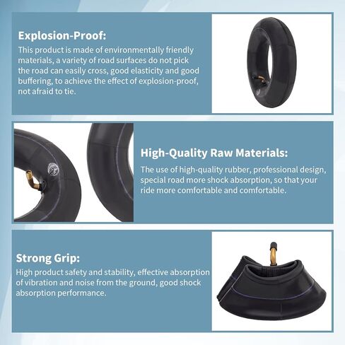 2.80/2.50-4 Heavy Duty Tire Inner Tube Compatible with Scooter mini bike,motorbikes,Wheelbarrows, Mowers, Hand Trucks ，Wagonsand and ractor, Garden Carts,Golf Cart, Mowers and More（1 PCS） in Saudi Arabia