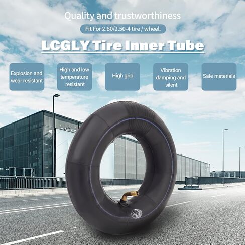 2.80/2.50-4 Heavy Duty Tire Inner Tube Compatible with Scooter mini bike,motorbikes,Wheelbarrows, Mowers, Hand Trucks ，Wagonsand and ractor, Garden Carts,Golf Cart, Mowers and More（1 PCS） in Saudi Arabia