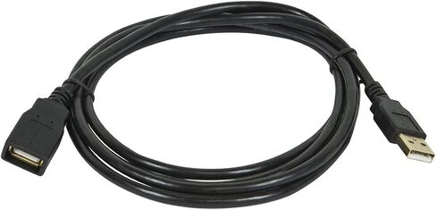 كابل شاشة Monoprice 1.5 قدم فائق النحافة SVGA Super VGA 30/32AWG M/M مع فريت (موصل مطلي بالذهب) in Kuwait
