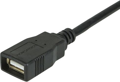 كابل شاشة Monoprice 1.5 قدم فائق النحافة SVGA Super VGA 30/32AWG M/M مع فريت (موصل مطلي بالذهب) in Kuwait