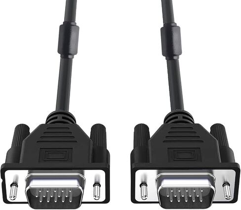 كابل VGA إلى VGA بطول 5 أقدام، 15 دبوس ذكر إلى موصل ذكر in Saudi Arabia