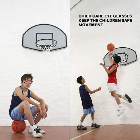 GGBuy Basketball Sport Glasses with Elastic Wrap Strap Kids Soccer Eyewear Goggles in Saudi Arabia