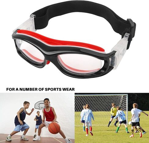 GGBuy Basketball Sport Glasses with Elastic Wrap Strap Kids Soccer Eyewear Goggles in Saudi Arabia