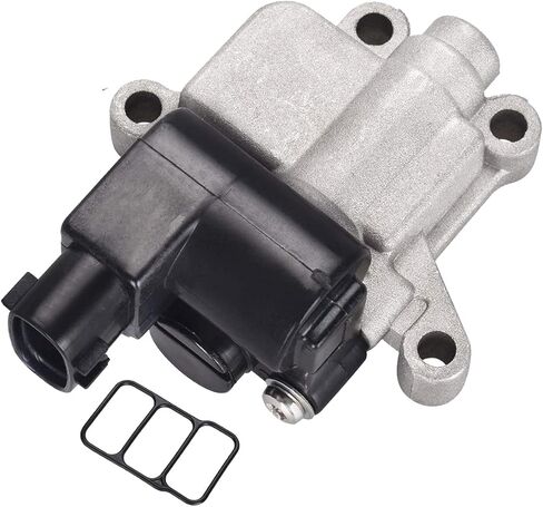 PUENGSI Iac صمام التحكم في الهواء الخامل 16022-RAA-A01 لهوندا عنصر أكورد صمام Iac المحدد 2003 2004 2005 2006 2.4L l4 3.0L V6 صمام التحكم الخامل Honda Accord Pcv صمام مع حشية in Kuwait