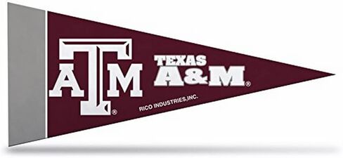 NCAA Texas A&M Aggies ديكور راية صغيرة كلاسيكية مقاس 10.16 سم × 22.86 سم in Saudi Arabia