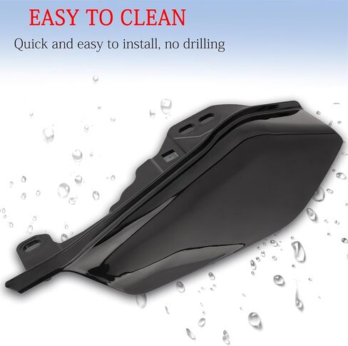 Mid Frame Air Deflector Harley Davidson Heat Shield Deflector Compatible for Harley Touring Electra Glide/Street Glide/Road Glide/Tri Glide/Road King 2009-2023 in Saudi Arabia