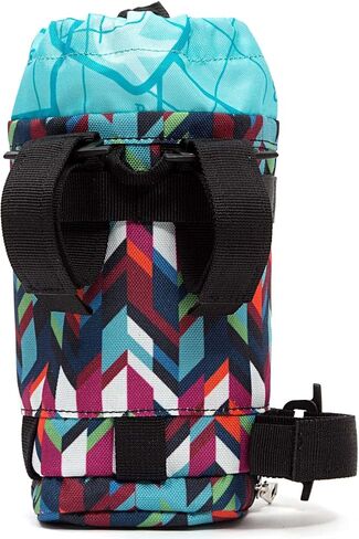 Po Campo Bags Bike Accessories – Willis Stem Bag – Bicycle Stem Pouch for Bike Handlebar Bag – Drawstring Feed Bag for Cycling and Bikepacking (Chevron) in Saudi Arabia