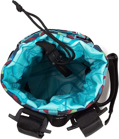 Po Campo Bags Bike Accessories – Willis Stem Bag – Bicycle Stem Pouch for Bike Handlebar Bag – Drawstring Feed Bag for Cycling and Bikepacking (Chevron) in Saudi Arabia