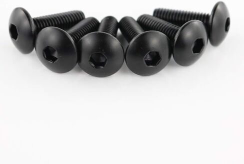 Xitomer Full Sets Fairing Bolts Kits, Fit for YZF-R6 2003 2004 2005 YZF-R6S 2006 2007 2008 2009, Mounting Kits Washers/Nuts/Fastenings/Clips/Grommets (Matte Black) in Saudi Arabia