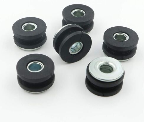 Xitomer Full Sets Fairing Bolts Kits, Fit for YZF-R6 2003 2004 2005 YZF-R6S 2006 2007 2008 2009, Mounting Kits Washers/Nuts/Fastenings/Clips/Grommets (Matte Black) in Saudi Arabia