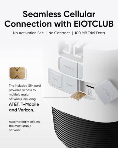 eufy Security 4G LTE Cam S330, 4K Cellular Wireless Security Camera, Pan and Tilt, Solar Powered, 4G and Wi-Fi Duo-mode, AI Human/Vehicle Tracking, with SIM Card and 32GB SD Card in Saudi Arabia